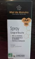 Mängden socker i Miel de Manuka (spray)