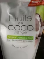 Mängden socker i Huile De Coco Vierge Bio