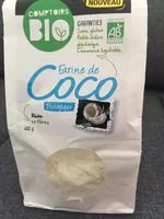 Mängden socker i Farine de noix de coco