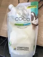 Mängden socker i Epicerie / Huiles Alimentaires Bio / Huiles De Coco Bio
