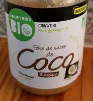 Mängden socker i Pâte de sucre de coco