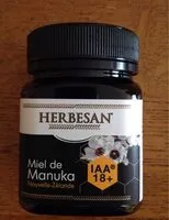 Mängden socker i Miel de Manuka Nouvelle -Zelande