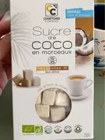 Mängden socker i Sucre de coco