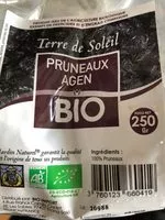 Mängden socker i PRUNEAUX AGEN BIO