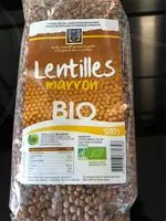Mängden socker i Lentilles Marron Bio