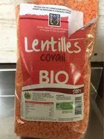 Mängden socker i Lentilles corail bio