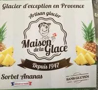 Mängden socker i Sorbet Ananas