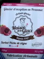 Mängden socker i Sorbet pêche de vigne