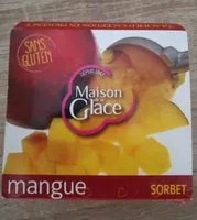 Mängden socker i Sorbet Mangue