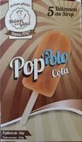 Mängden socker i Bâtonnets à l'eau Pop'Polo Pac cola MAISON DE LA GLACE