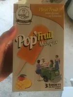 Mängden socker i Pop'fruit mangue