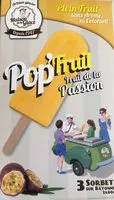 Mängden socker i Pop fruit