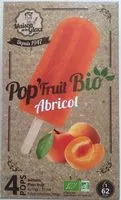Mängden socker i Pop'fruit bio Abricot