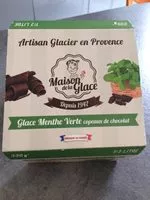 Mängden socker i Glace menthe verte copeaux de chocolat