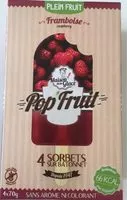 Mängden socker i Pop'Fruit Framboise
