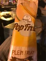 Mängden socker i Pop fruit