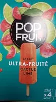 Mängden socker i Pop Fruit Cactus Lime