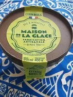 Mängden socker i Sorbet citron basilic