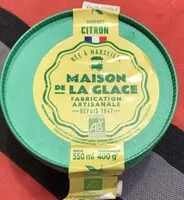 Mängden socker i Sorbet citron