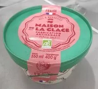 Mängden socker i Sorbet Fraise maison de la glace