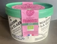 Mängden socker i Sorbet Framboise