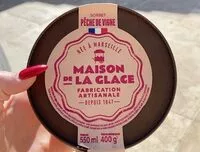 Mängden socker i Sorbet pêche de vigne