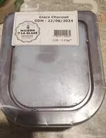 Mängden socker i Glace au chocolat