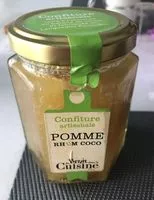 Mängden socker i Confiture pomme rhum coco