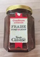 Mängden socker i Confiture fraise coquelicot