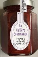 Mängden socker i Confiture de fraise et sa note de coquelicot