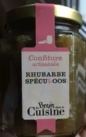 Mängden socker i Confiture artisanale rhubarbe spéculos