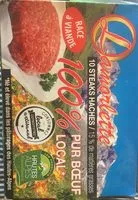 Mängden socker i Steaks haches