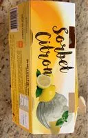 Mängden socker i Sorbet citron