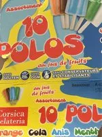 Mängden socker i Assortiments 10 polos