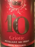 Mängden socker i Pétillant à la griotte