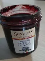 Mängden socker i Coulis de myrtille sauvage