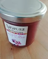 Mängden socker i Coulis pêche de vigne