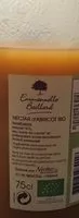 Mängden socker i Nectar d'abricot - bio