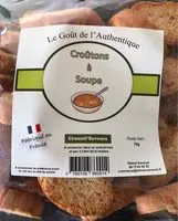Mängden socker i Croutons a soupe