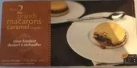 Mängden socker i Mes 2 grands macarons caramel congelés