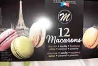 Mängden socker i Macarons
