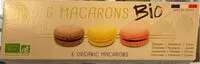 Mängden socker i 6 Macarons Bio