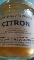 Mängden socker i Confiture artisanale citron
