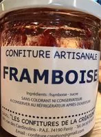 Mängden socker i Confiture Artisanale Framboise