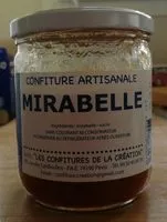 Mängden socker i Confiture artisanale de mirabelles