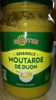 Mängden socker i Moutarde de Dijon