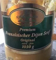 Mängden socker i Französischer Dijon Senf