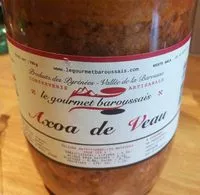 Mängden socker i Axoa de veau