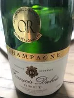 Mängden socker i Champagne