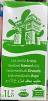 Mängden socker i Lait stérilisé écrémé
